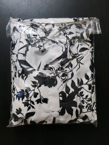 White &amp; Black Western Top