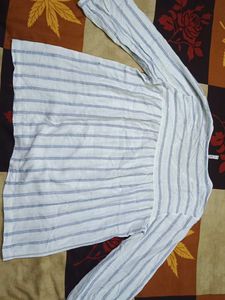A College-Vibe Stripped Top