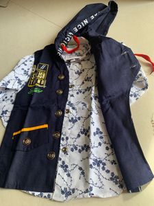 Boy&#39;s Outfit: Hoodie and Jeans Set