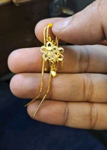 Elegant Gold Dangle Earrings