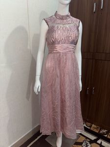 Elegant Pink Party Dress