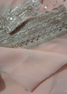 Heavy Unstitched Party Wear Suit