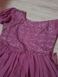 Elegant Purple Dress