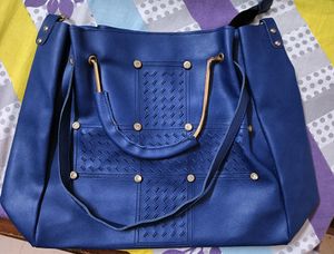 Blue Handbag