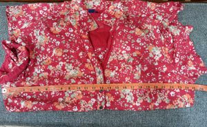 Floral Short Sleeve Button Down