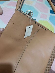Tan Handbag
