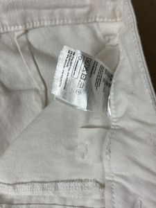 White Straight Leg Pants