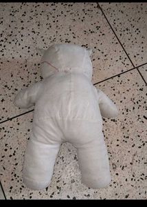 White Plush Bear - 'Just For You'