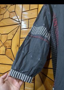 W Striped Cotton Tunic Kurta