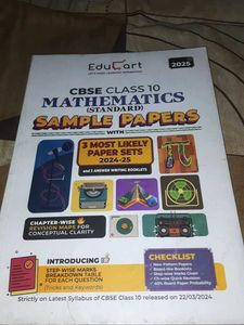 Educart Class 10 CBSE Mathematics Standard