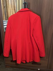 Bright Red Ladies Blazer From Trendyol