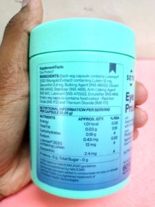 Setu Lutein &amp; Zeaxanthin Eye: Protect | Plant Based Eye Vitamin Supplement | Blue Light, Glare Sensitivity &amp; Digital Guard Formula | Patented Lutemax 2020 12mg Lutein, 2.4mg Zeaxanthin - 60 Tablets