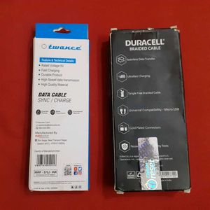 Fast Charging Data Cable Combo Of Type C &amp; Micro