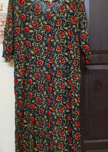Multi Colour A Line Kurta