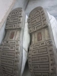 White Colour School Shoes