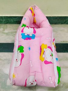 Cute Pink Dog Print Bedding Set
