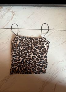 🚨one day offer ‼️Leopard Print Cami Top from Tha