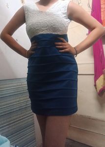 Bodycon Dress 🤍💙