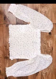 H&amp;M Polka Dot Top