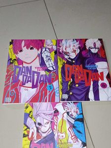 Dan Da Dann Manga Set - Volumes 5, 6 7