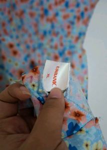 Urbanic Floral Print Mini Dress