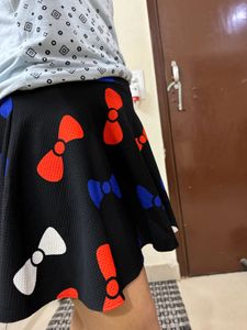 Beautiful Skirt Along With Shorts