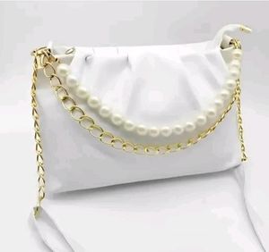 White Beautiful Handbag