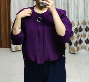 Wine Color Beautiful Top