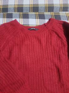 Combo of woollen top and jeggings