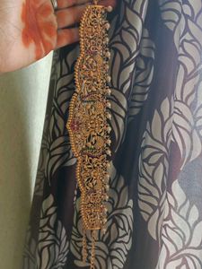 Ornate Gold-Tone Waist Belt