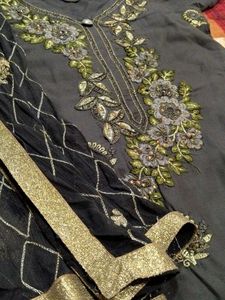 Embroidered Salwar Kameez Suit Set