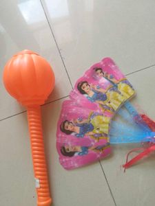 Light-Up Snow White Fan & Toy Hammer Play Set