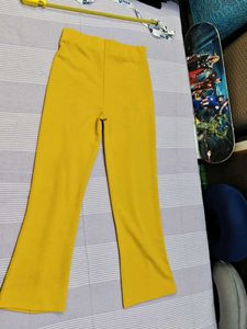 Mustard Flare Leggings