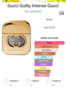 Gucci Guilty Intense Perfume