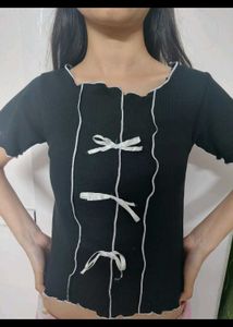 Black Top With Bows