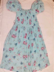 Floral Print Girls Dress (13 to 19 ) years