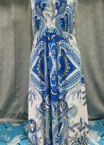 Boho Chic Paisley Maxi Dress