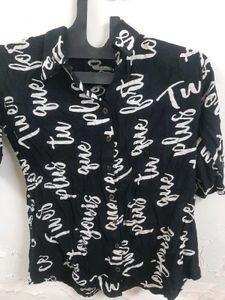 Black And White Shirt