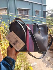 New Baggit Women Black Vanity Bag