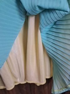 Pleated Dress With Inner Lining
