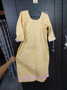 Chikankari Kurti And Dupatta