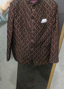 Velvet Wine Colour Blazer
