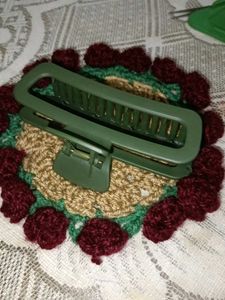 crochet tea coaster