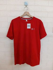 Red Under Armour T-Shirt