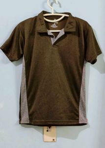 Olive green Polo T-Shirt | Jersey | Sportswear