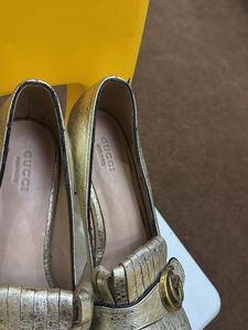 Gucci Gold Heels