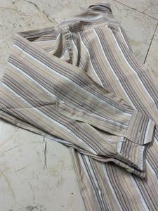 Tailored Striped Casual/Formal Shirt