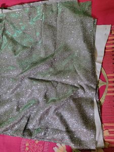 Shimmer Glitter Lycra Fabric 1 Mtr