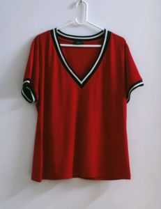 Shein Smart V-neck T-shirt for Women