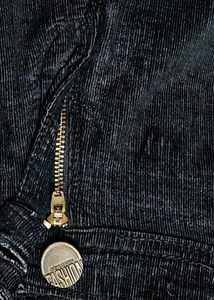 Black Velvet Jeans For Girls